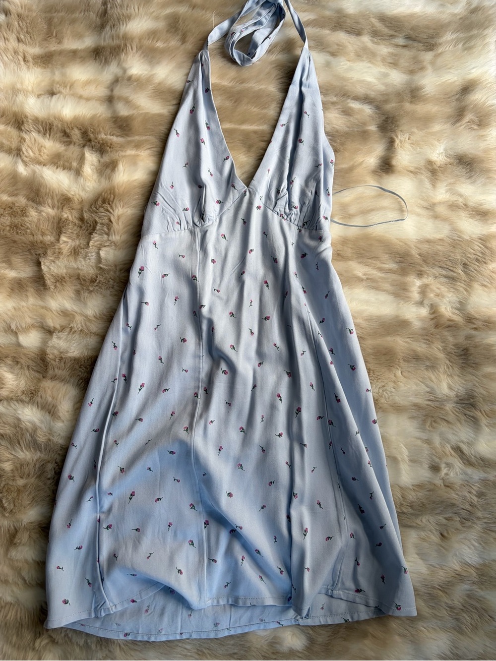 Cotton-on halter mini dress